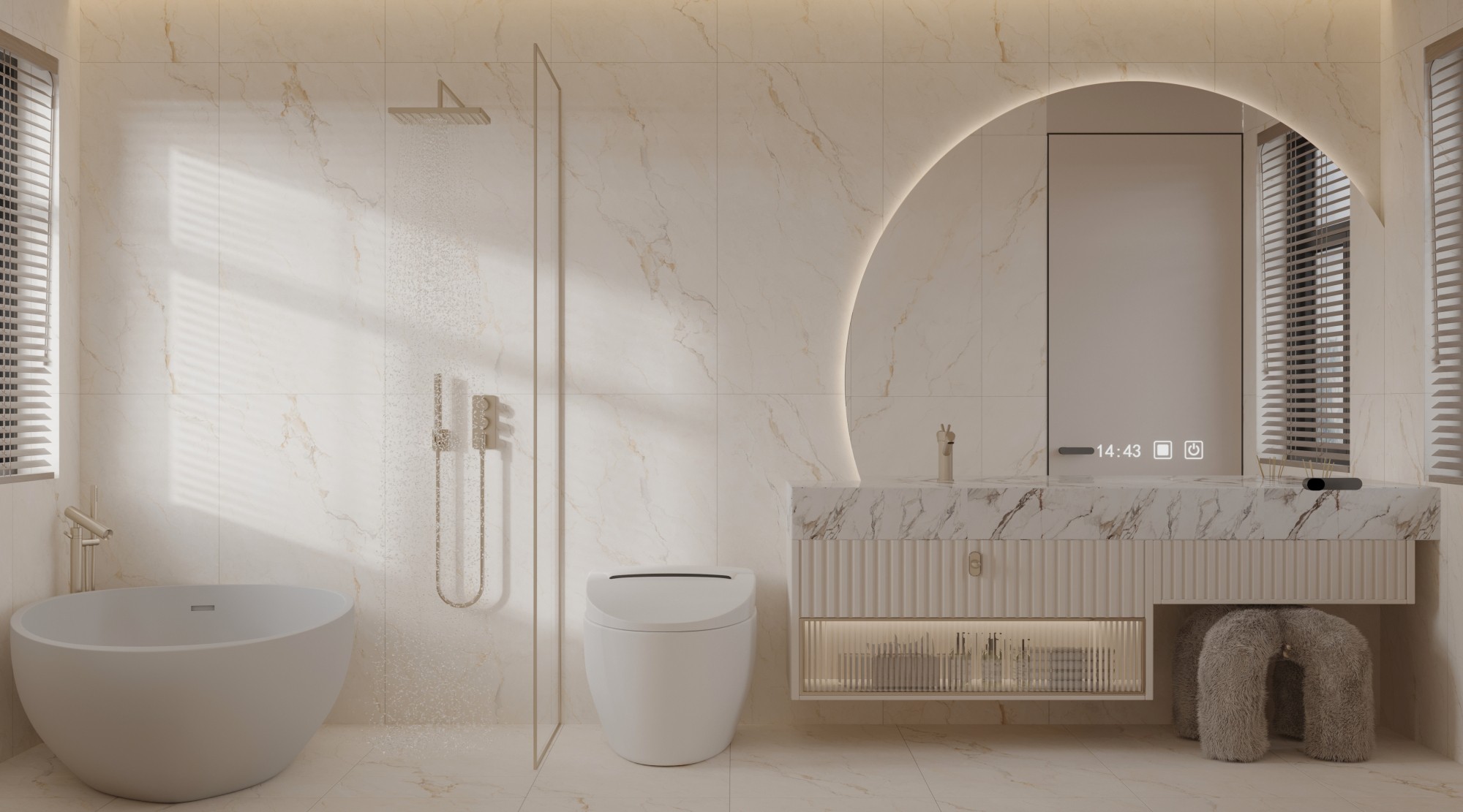 Керамогранит Керамогранит YC61206 60x120 полированный / коллекция Плитка Китай / производитель PLITKA PLUS / страна Китай