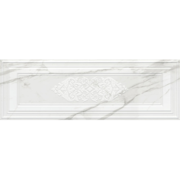 Керамогранит 14041R\3F декор Прадо белый панель обрезной 40x120 (3шт) / коллекция Прадо 40х120 / производитель Kerama Marazzi / страна Россия