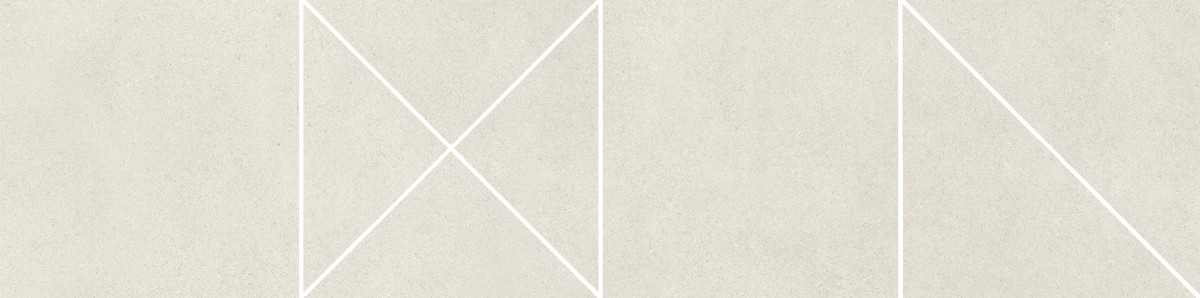 Керамическая плитка Керамогранит Cava White Pattern 3 7C 7x30 / коллекция CAVA / производитель Living Ceramics / страна Испания