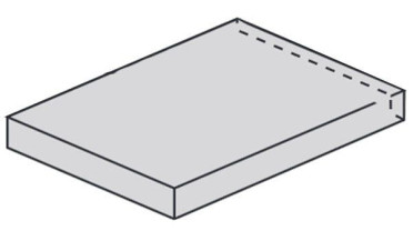 Керамогранит 620070001396 Ступень угловая DRIFT LIGHT GREY SCAL ANG SX 33x80 см / коллекция DRIFT/ДРИФТ ATLAS CONCORDE / производитель Atlas Concorde Russia / страна Россия