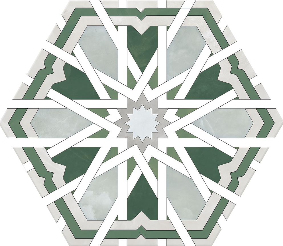 Керамогранит Керамогранит Monopole Radiant Green 20x24 (0,915) / коллекция rkeramika Radiant / производитель Monopole / страна Испания