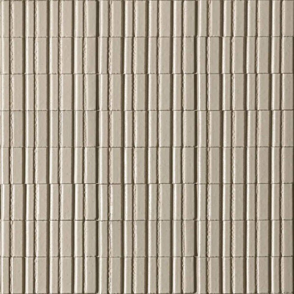 Керамогранит RAEM Glacé Struttura 3D Rayé Mastice Glossy 7,5x20 / коллекция GLACE RAGNO / производитель RAGNO / страна Италия