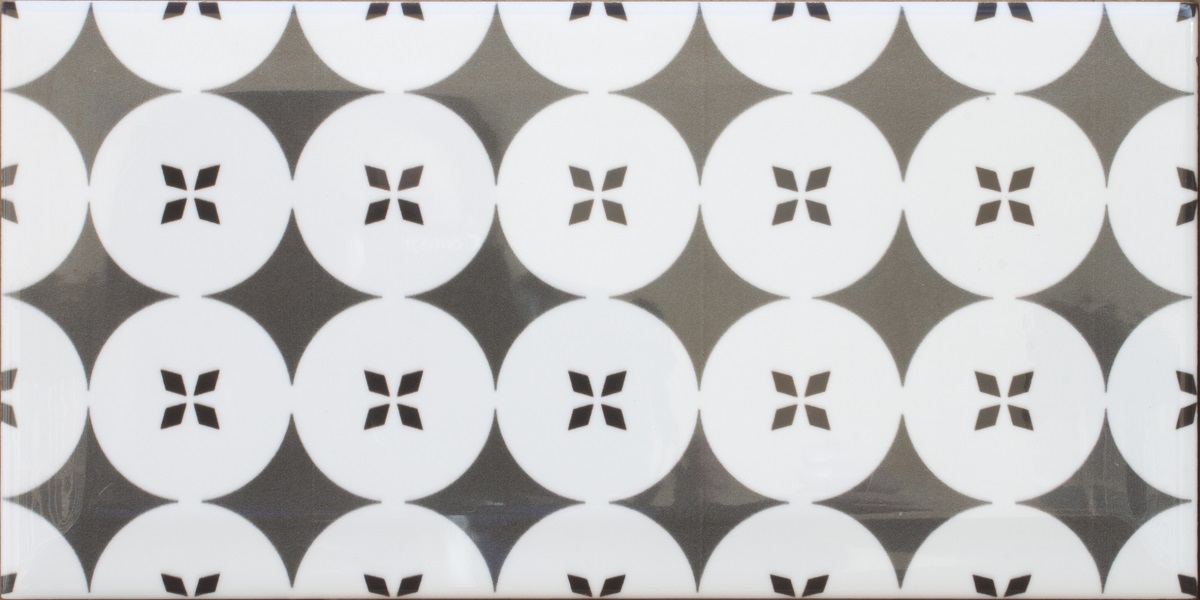 Керамическая плитка Декор Eclectic BN BX Mix 10*20 / коллекция Biselado / Eclectic / производитель Fabresa / страна Испания