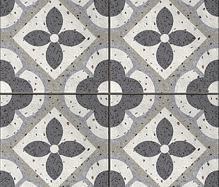Sevilla Керамогранит пэчворк, серый (16182) 42х42
