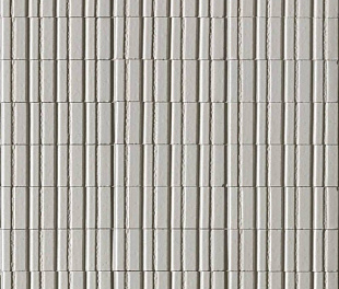 RAEL Glacé Struttura 3D Rayé Bianco Glossy 7,5x20