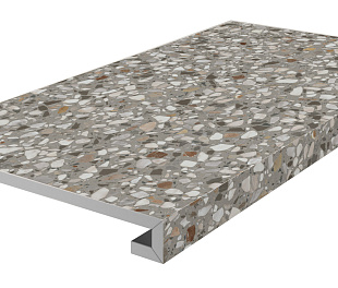 Плитка из керамогранита Kerama Marazzi Бричиола 33х60 серый (KM6060G0011RGCF)