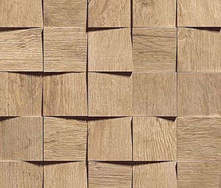 AMV0 Мозаика AXI GOLDEN OAK MOSAICO 3D 35x35 см