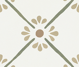Гранит керамический PROVENZA GREEN FLOWER 22,3х22,3 см