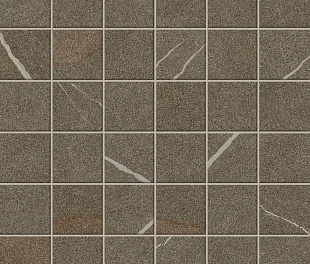 610110001306 Мозаика FORTE DEI MARMI ROCK ALPINE BROWN MOSAIC 30x30 см