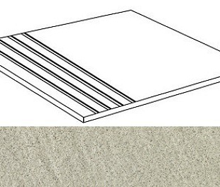 3yR4 Ступень GRANIGLIATI LUSERNA GRADINO STRUTTURATO 30x30 см