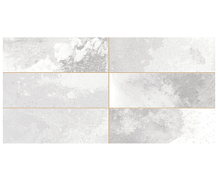 Плитка керамическая настенная FS TRADITION BRICK Silver 20x40 см