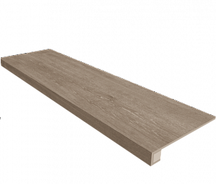 Плитка из керамогранита Estima Classic Wood 33x120 серый (Set/Steptrade/CW02_NR/33x120/S1/Stripe/CW02_NR/14.5x120)