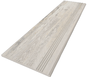 Плитка из керамогранита Estima Spanish Wood 30х120 белый (Steptrade/SP00_NR/30x120x10)