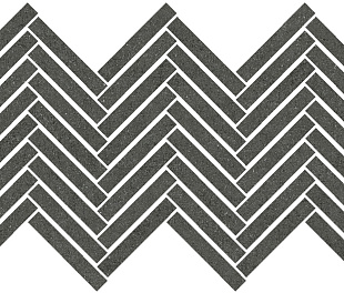 Керамогранит Cuit Spike Mosaic Charcoal 23x43