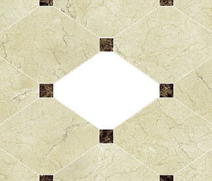 Ventano Crown Marfil декор настенный 25*50