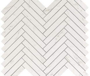 9SHC Мозаика MARVEL STONE CARRARA PURE HERRINGBONE WALL 30,5х30 см
