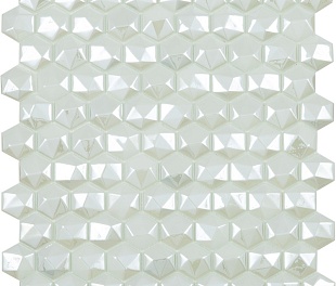 Мозаика Hex Diamond 350D Белый (на сетке) (0,087м2)