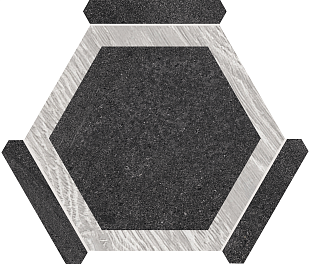 Керамогранит Monopole Oregon Grafito Gris 22x25
