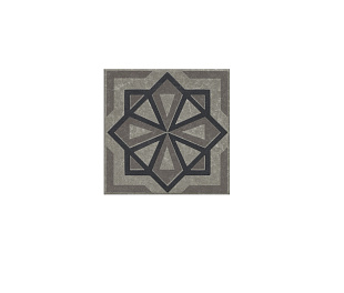 Плитка из керамогранита Kerama Marazzi Касабланка 9.8х9.8 серый (KMD3STA051GN)