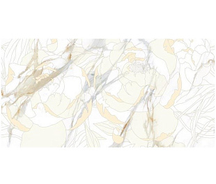 TP3668H2 Плитка настенная Тривия Декор 2 бежевый,глянец 30*60см 1,8м2