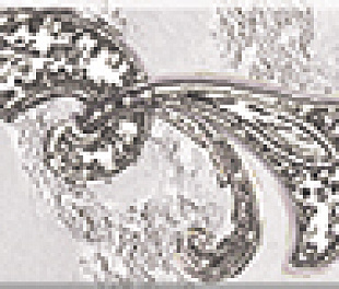 Sfumato grey Бордюр Paisley 50,5х6,2