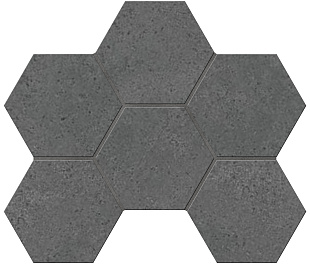 Мозаика LA04 Hexagon 25x28,5 непол.(10 мм)