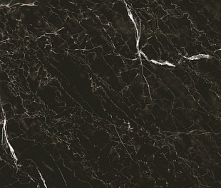Classic Marble Snow Black Керамогранит черный глянцевый, GT-272/gr 40х40