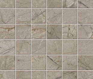 610110001062 Мозаика FORTE DEI MARMI MYSTIC GREY MOSAIC SATIN 30x30 см
