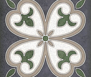 Керамическая плитка Плитка SMALTO DECOR 4  BLU 15*15