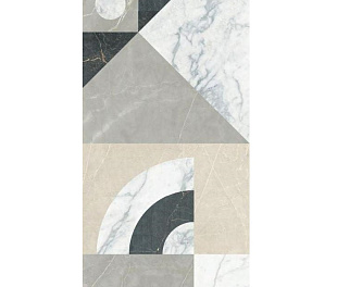 Керамическая плитка 60X120 DECORO FRAME LINE REACTIVE 3D RETT