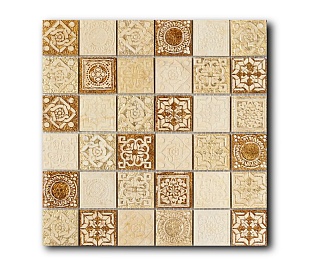 Мозаика из натурального камня Art&Natura 48x48 Equilibrio 002B 300x300