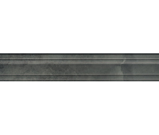 BLF004R	бордюр Джардини серый темный багет 40x7,3 (12шт)
