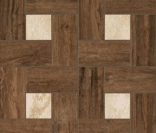 Плитка из керамогранита Italon НЛ-Вуд 45x45 коричневый (610110000059)