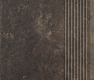 Ступень Ceramika Paradyz Scandiano Brown stopnica prosta 30x30 (1,17)