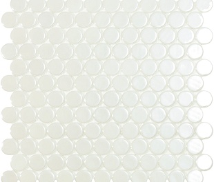 Мозаика Circle  6000 BR Белый (на сетке)(0,091 м2)
