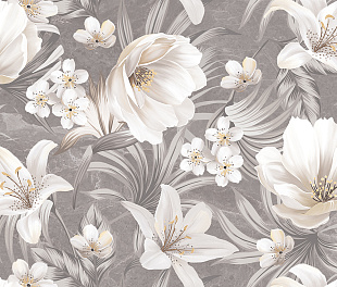 Керамогранит LINSEY Decor Grey Lush Plus 60x120