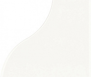28844 Плитка CURVE WHITE 8,3x12 см