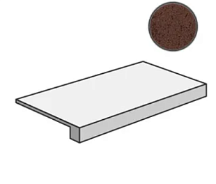 A0I3 Ступень угловая BLAZE CORTEN SCALINO 37,5x75 см