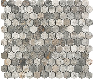 Мозаика Hexagon VLgP 23X23 (305X265X8), натур. мрамор