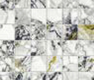 610110001197 Мозаика FORTE DEI MARMI QUARK CEPPO APUANO FOREST MOSAIC 30x30 см