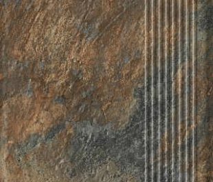 Ступень Ceramika Paradyz Ardis Rust Stopnica Prosta Struktura Mat B1a 30x60 (1,44)