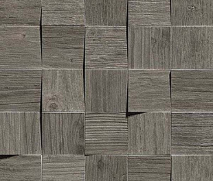 AMV4 Мозаика AXI GREY TIMBER MOSAICO 3D 35x35 см