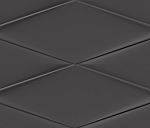 Vegas Плитка настенная рельеф темно-серый (VGU401) 25x75