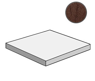 A0JF Ступень угловая BLAZE CORTEN SCALINO ANGOLARE 37,5x37,5 см