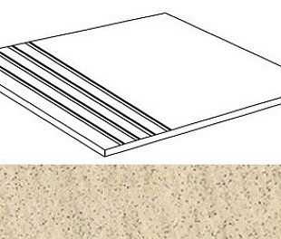 3yRP Ступень GRANIGLIATI BIANCO LASA GRADINO STRUTTURATO 30x30 см