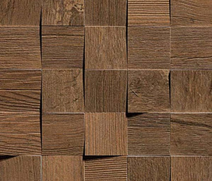 AMV9 Мозаика AXI DARK OAK MOSAICO 3D 35x35 см