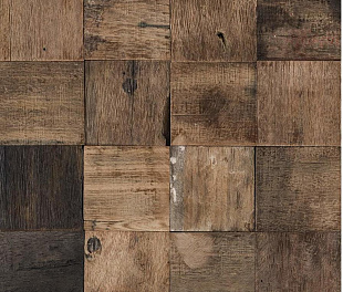 Мозаика L241712711 WOOD SQUARE AGED, 29.7x29.7