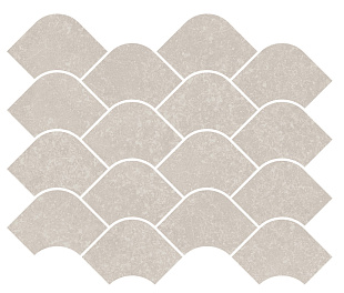 Декор Касабланка наборный серый светлый матовый обрезной 30x25x0.9 KMD2HID001BR