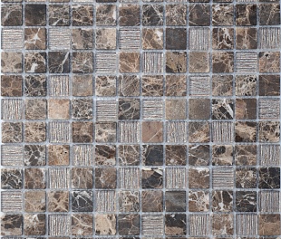 Мозаика LeeDo & Caramelle Silk Way 29.8x29.8 коричневый (MPL-003642)