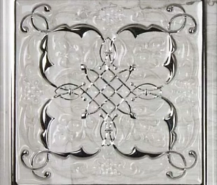 Dec Armonia Petra Brillo Bisel Silver, B 15x15